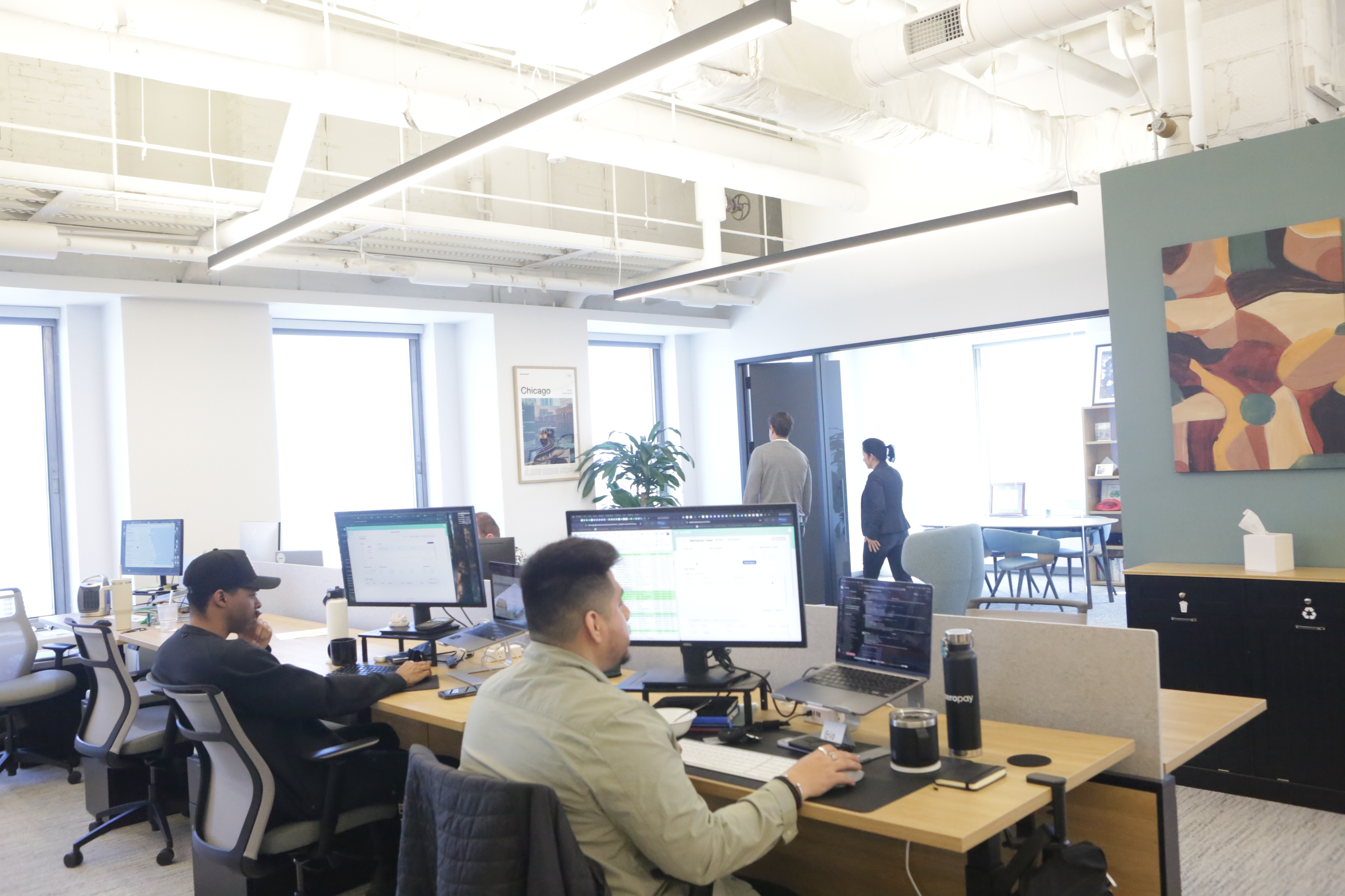 Aeropay's newly expanded Chicago headquarters